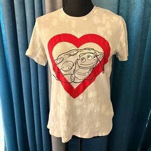 Disney x Junk food Pizza Planet tee sz XS